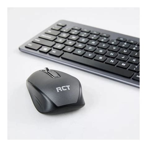 RCT-K35 Slimline Scissor Switch Wireless Keyboard and RCT-X850BK Wireless Mouse